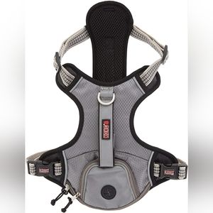 KONG Reflective Pocket Harness Small Gray